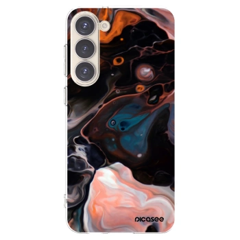 Picasee silikonowe przeźroczyste etui na Samsung Galaxy S23+ 5G - Cream