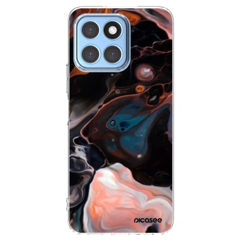 Picasee silikonowe przeźroczyste etui na Honor X8 5G - Cream