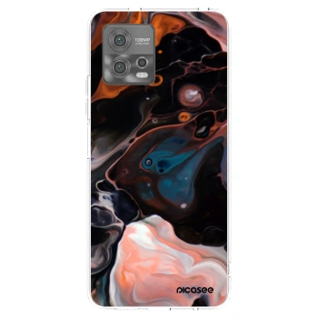 Picasee silikonowe przeźroczyste etui na Motorola Moto G72 - Cream