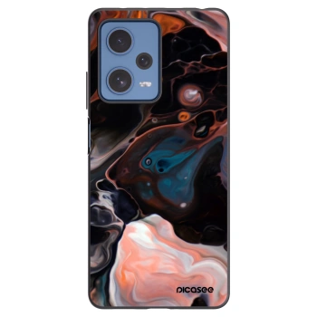 Picasee silikonowe czarne etui na Xiaomi Redmi Note 12 Pro 5G - Cream
