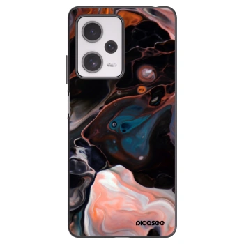 Picasee silikonowe czarne etui na Xiaomi Redmi Note 12 Pro+ 5G - Cream