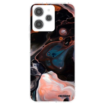 Picasee silikonowe przeźroczyste etui na Xiaomi Redmi 12 4G - Cream