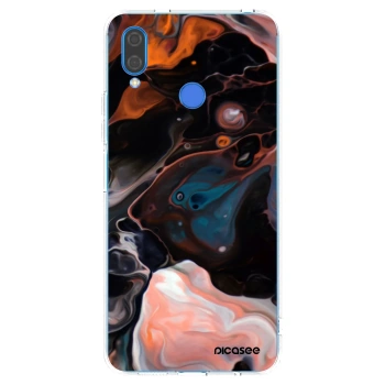 Picasee silikonowe przeźroczyste etui na Huawei Nova 3i - Cream