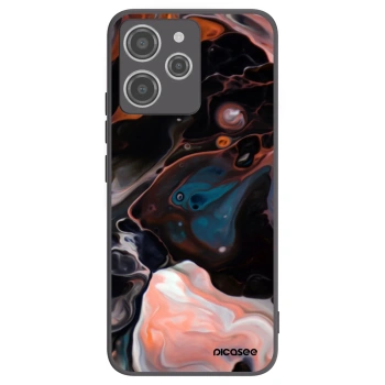 Picasee silikonowe czarne etui na Xiaomi Redmi 12 4G - Cream