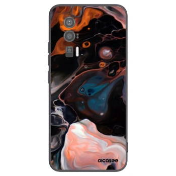 Picasee silikonowe czarne etui na Xiaomi Poco F5 Pro 5G - Cream
