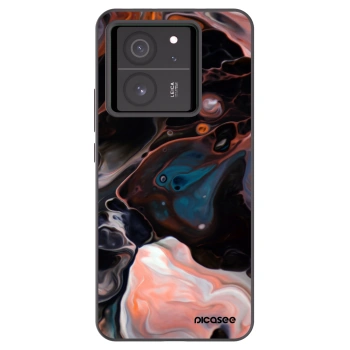 Picasee silikonowe czarne etui na Xiaomi 13T Pro - Cream