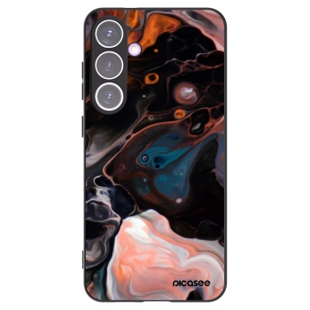 Picasee silikonowe czarne etui na Samsung Galaxy S24+ S926B 5G - Cream