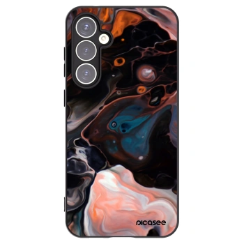 Picasee silikonowe czarne etui na Samsung Galaxy S23 FE S711B - Cream
