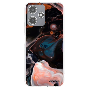 Picasee silikonowe przeźroczyste etui na Xiaomi Redmi 12 5G - Cream