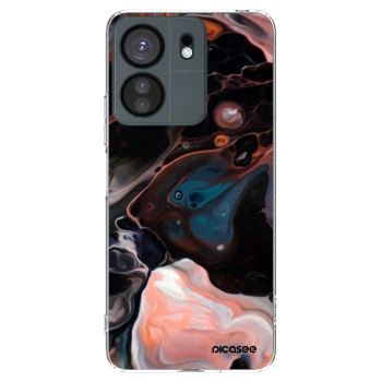 Picasee silikonowe przeźroczyste etui na Xiaomi Redmi 13C 4G - Cream