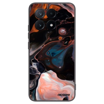 Picasee silikonowe czarne etui na Xiaomi Poco X6 Pro - Cream