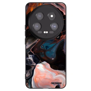 Picasee silikonowe czarne etui na Xiaomi 14 Ultra - Cream
