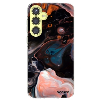 Picasee silikonowe przeźroczyste etui na Samsung Galaxy A35 5G A356B - Cream
