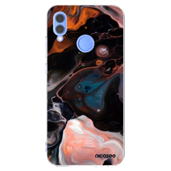 Picasee silikonowe przeźroczyste etui na Honor 10 Lite - Cream