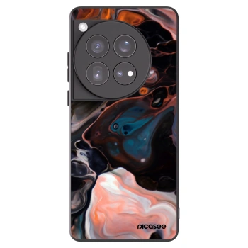 Picasee silikonowe czarne etui na OnePlus 12 5G - Cream