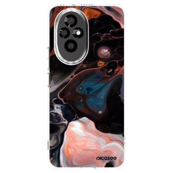 Picasee silikonowe przeźroczyste etui na Honor 200 Pro 5G - Cream