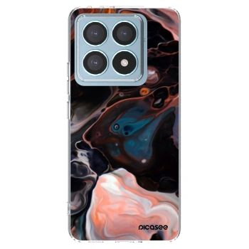 Picasee silikonowe przeźroczyste etui na Xiaomi 14T Pro - Cream
