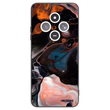 Picasee silikonowe czarne etui na Xiaomi Redmi 14C - Cream
