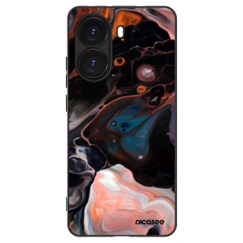 Picasee silikonowe czarne etui na Xiaomi Poco X7 Pro 5G - Cream