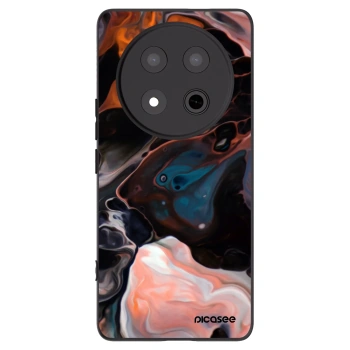 Picasee silikonowe czarne etui na Honor Magic7 Lite 5G - Cream