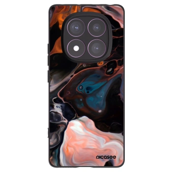 Picasee silikonowe czarne etui na Xiaomi Redmi Note 14 Pro 4G - Cream