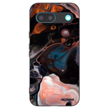 Picasee silikonowe czarne etui na Google Pixel 8 - Cream
