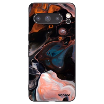 Picasee silikonowe czarne etui na Google Pixel 8 Pro - Cream