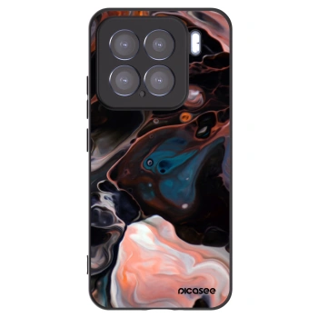 Picasee silikonowe czarne etui na Xiaomi 15 - Cream