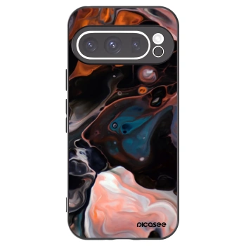 Picasee silikonowe czarne etui na Google Pixel 9 Pro - Cream