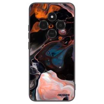 Picasee silikonowe czarne etui na Xiaomi Poco C75 - Cream