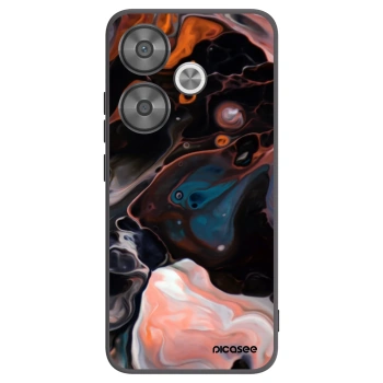 Picasee silikonowe czarne etui na Xiaomi Poco F6 - Cream
