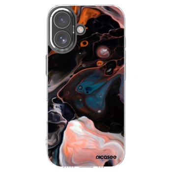 Picasee silikonowe przeźroczyste etui na Apple iPhone 17 - Cream