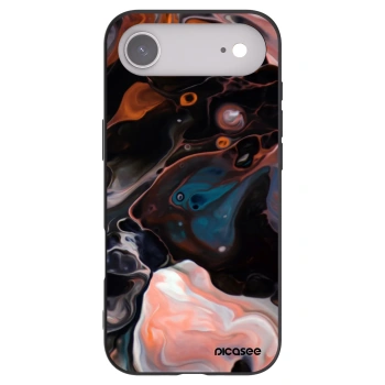 Picasee silikonowe czarne etui na Apple iPhone Air - Cream