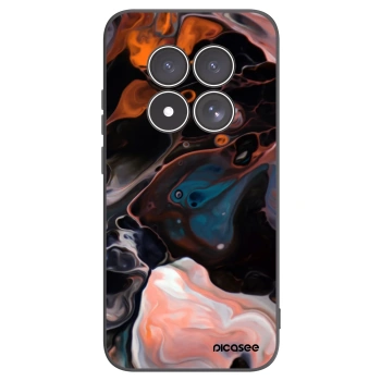 Picasee silikonowe czarne etui na Xiaomi Redmi Note 15 Pro 4G - Cream