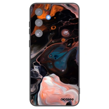 Picasee silikonowe czarne etui na Samsung Galaxy S25 FE 5G - Cream