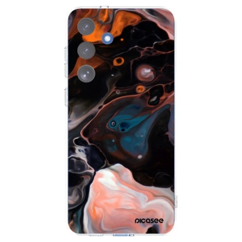Picasee silikonowe przeźroczyste etui na Samsung Galaxy S25 FE 5G - Cream