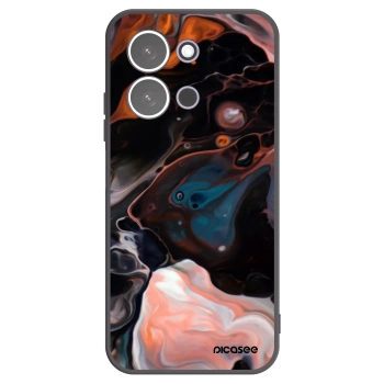 Picasee silikonowe czarne etui na Xiaomi Redmi 15C 5G - Cream