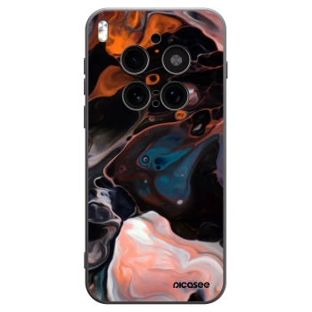 Picasee silikonowe czarne etui na Vivo X300 Pro - Cream