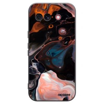 Picasee silikonowe czarne etui na Google Pixel 10a - Cream