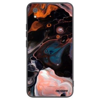 Picasee silikonowe czarne etui na Xiaomi Redmi 7A - Cream