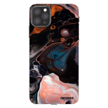 Picasee silikonowe przeźroczyste etui na Apple iPhone 11 Pro Max - Cream