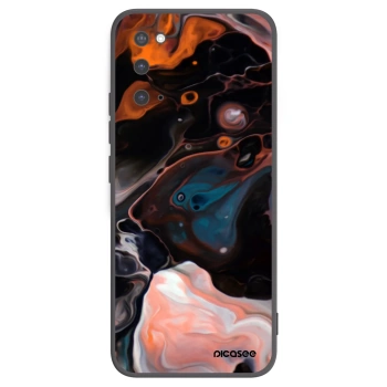 Picasee silikonowe czarne etui na Samsung Galaxy S20 G980F - Cream
