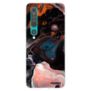 Picasee silikonowe przeźroczyste etui na Xiaomi Mi 10 - Cream