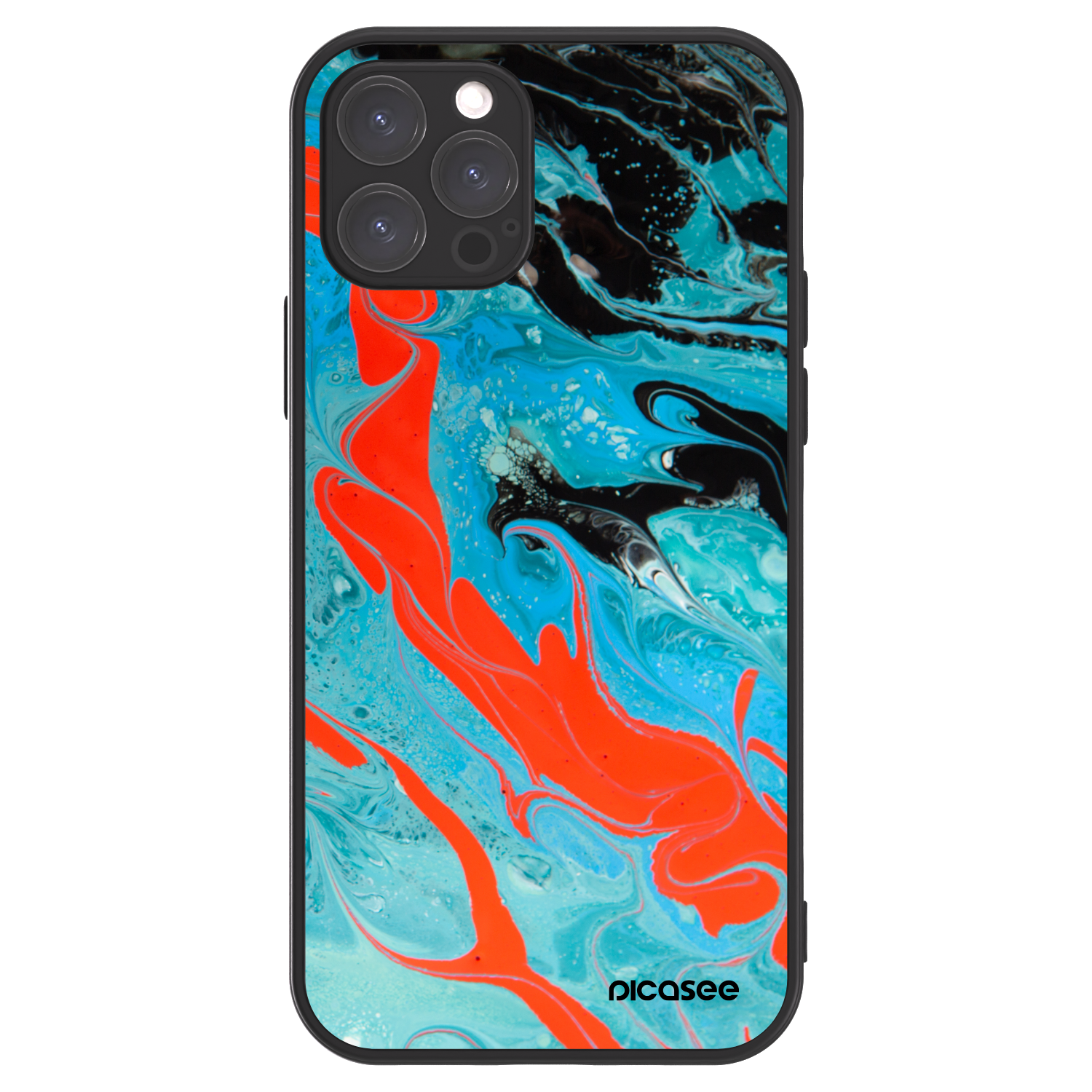 Picasee ULTIMATE CASE na Apple iPhone 12 Pro - Blue Magma