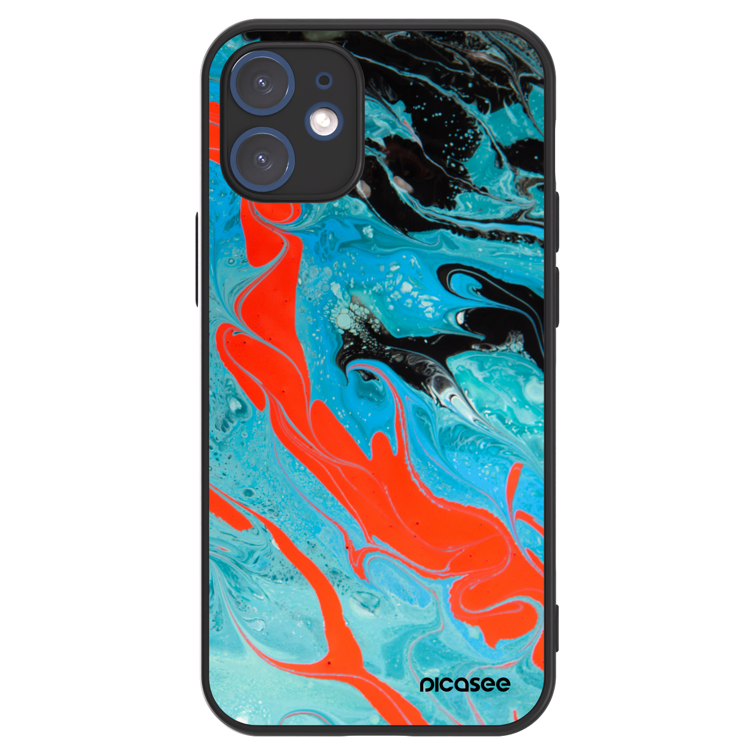 Picasee ULTIMATE CASE na Apple iPhone 12 mini - Blue Magma
