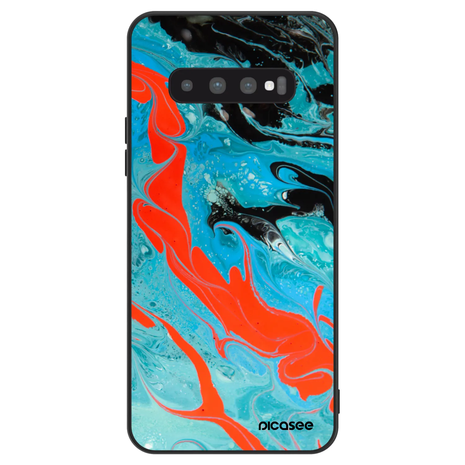 Picasee ULTIMATE CASE na Samsung Galaxy S10 G973 - Blue Magma