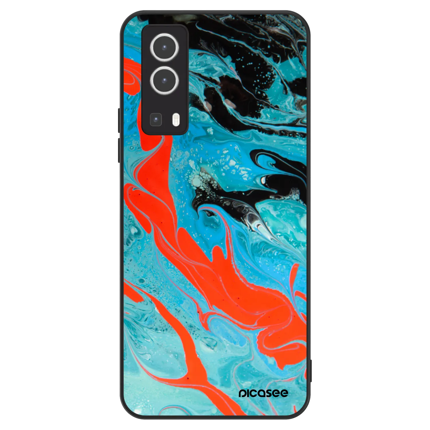 Picasee ULTIMATE CASE na Vivo Y72 5G - Blue Magma