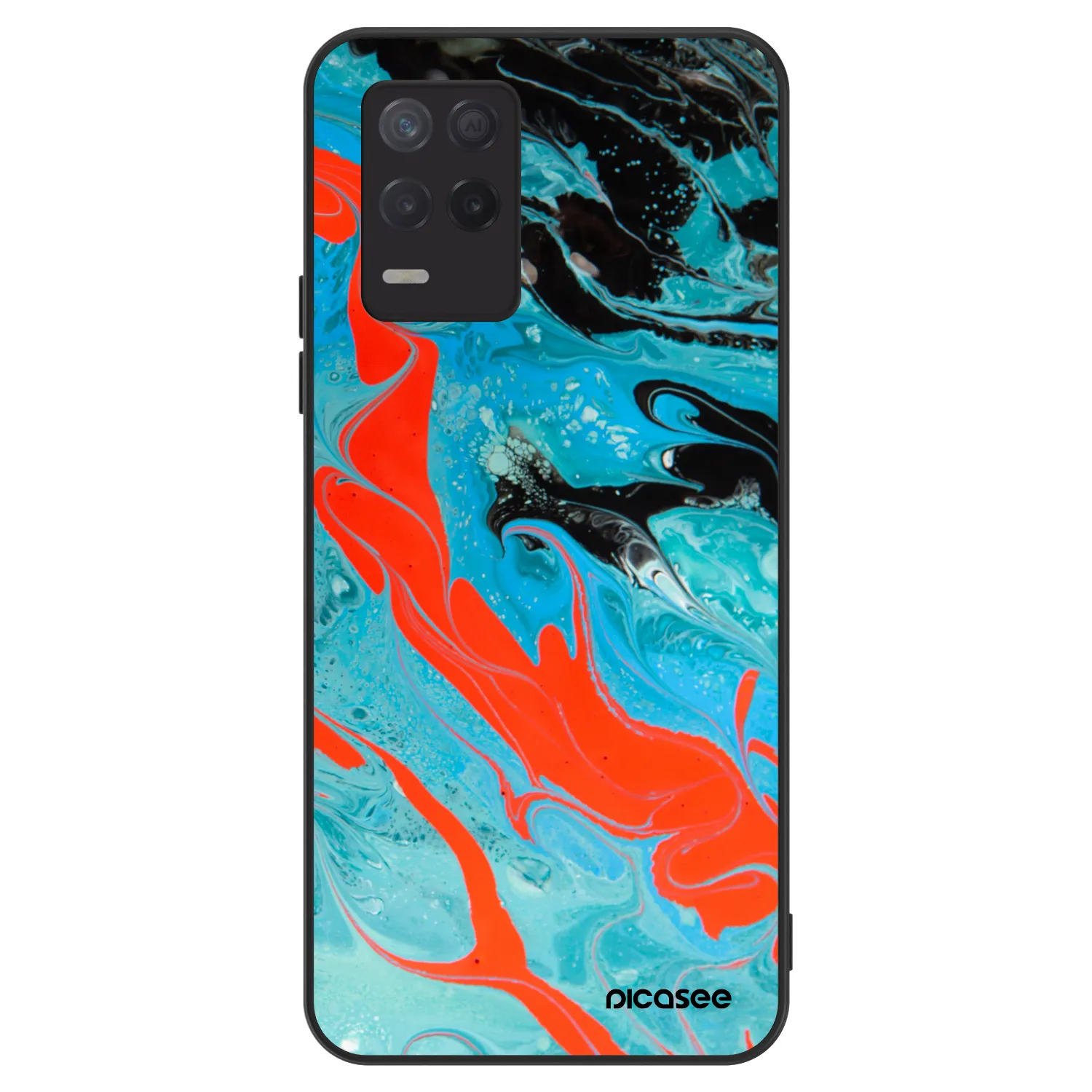 Picasee ULTIMATE CASE na Realme 8 5G - Blue Magma