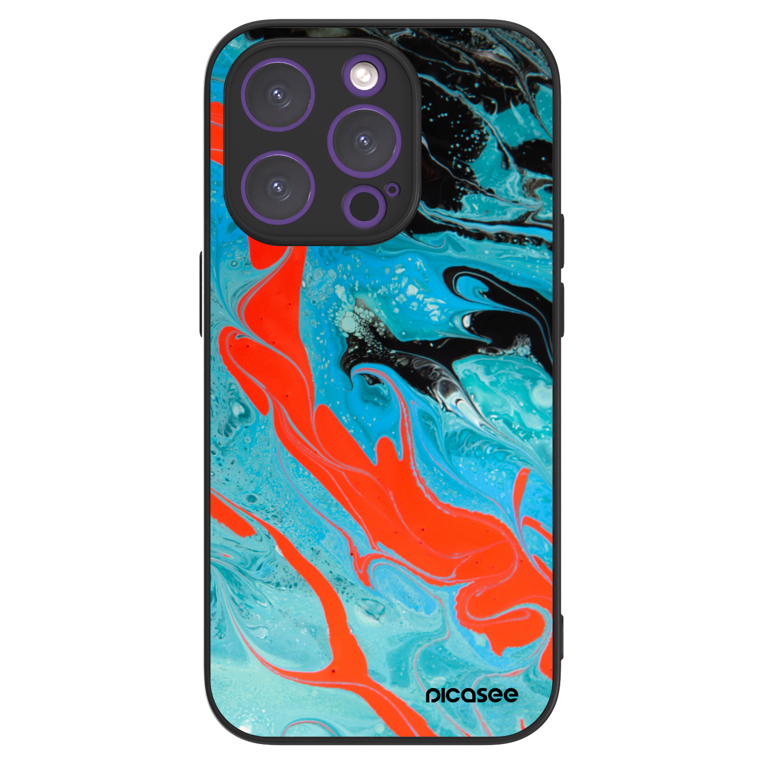 Picasee ULTIMATE CASE MagSafe pro Apple iPhone 14 Pro - Blue Magma
