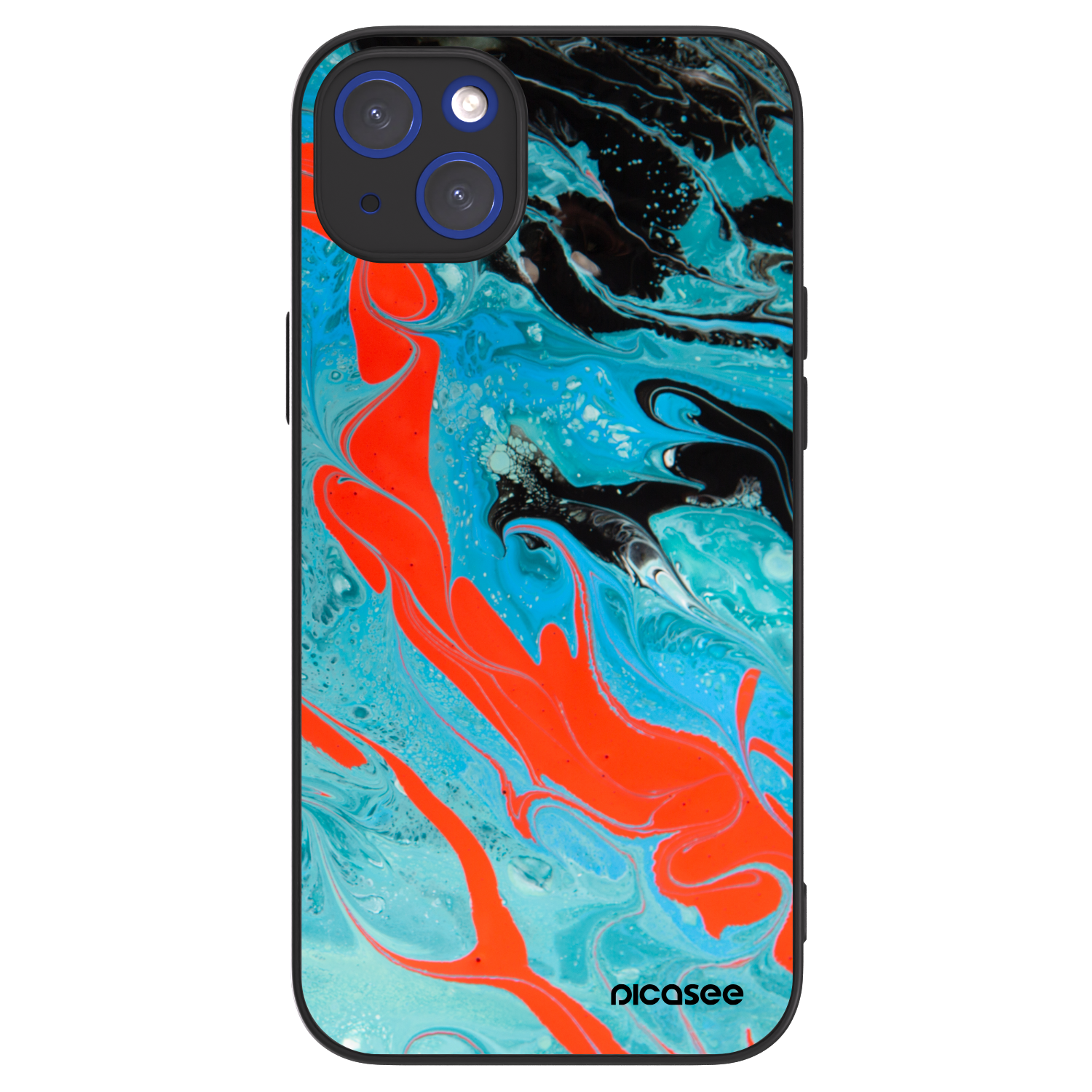 Picasee ULTIMATE CASE MagSafe pro Apple iPhone 14 Plus - Blue Magma